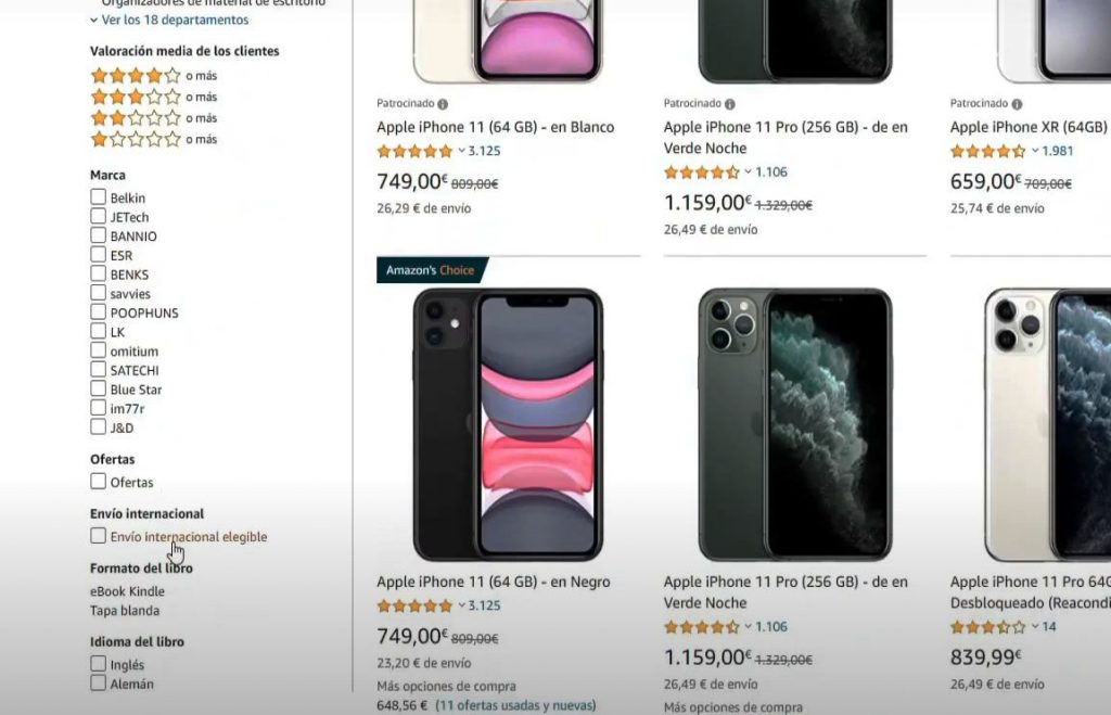 CÃ³mo ahorrar comprando celulares en Amazon