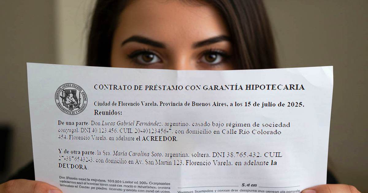 Contrato de préstamo con garantía hipotecaria en Word Gratis